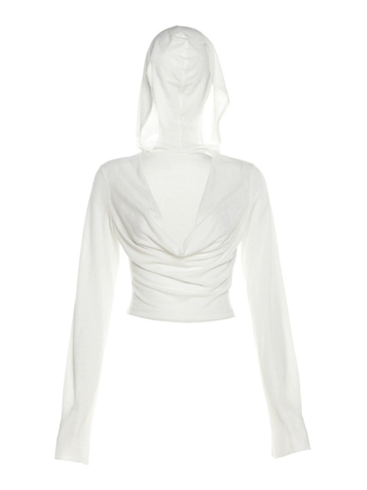 Sexy Hooded Short Tops Women&